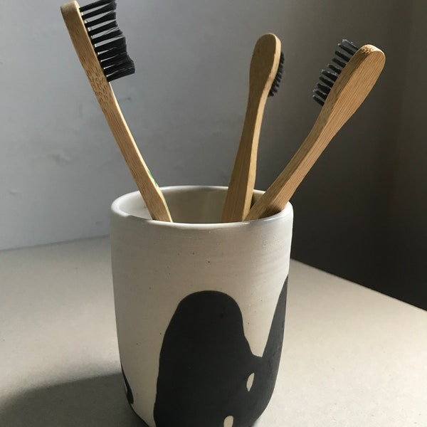 Ceramic Toothbrush Holder Etsy