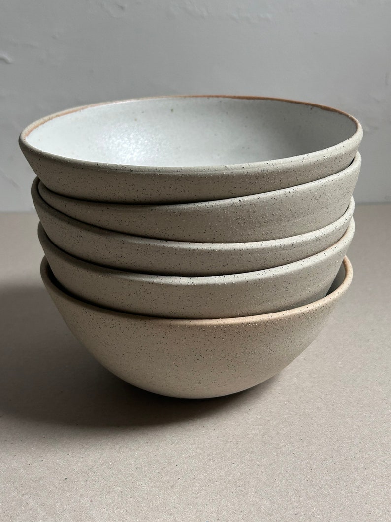 Handmade ceramic bowl image 6