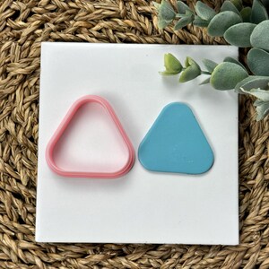Rounded triangle CUTTER | Rounded triangle Polymer Clay | Basic cutter | Clay Cutters | Clay Cutter Jewelry | basic shape clay cutter