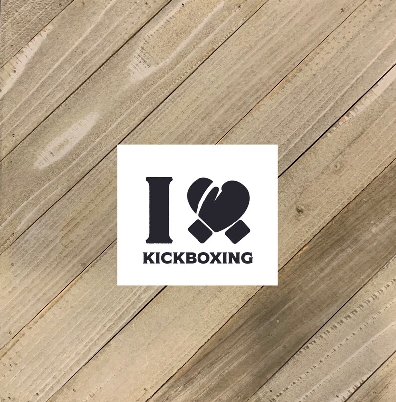 kickboxing Kickboxing decal kickboxing sticker