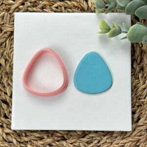 Rounded Triangle CUTTER | Rounded triangle Polymer Clay | Basic cutter | Clay Cutters | Clay Cutter Jewelry | basic shape clay cutter
