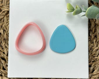 Rounded Triangle CUTTER | Rounded triangle Polymer Clay | Basic cutter | Clay Cutters | Clay Cutter Jewelry | basic shape clay cutter