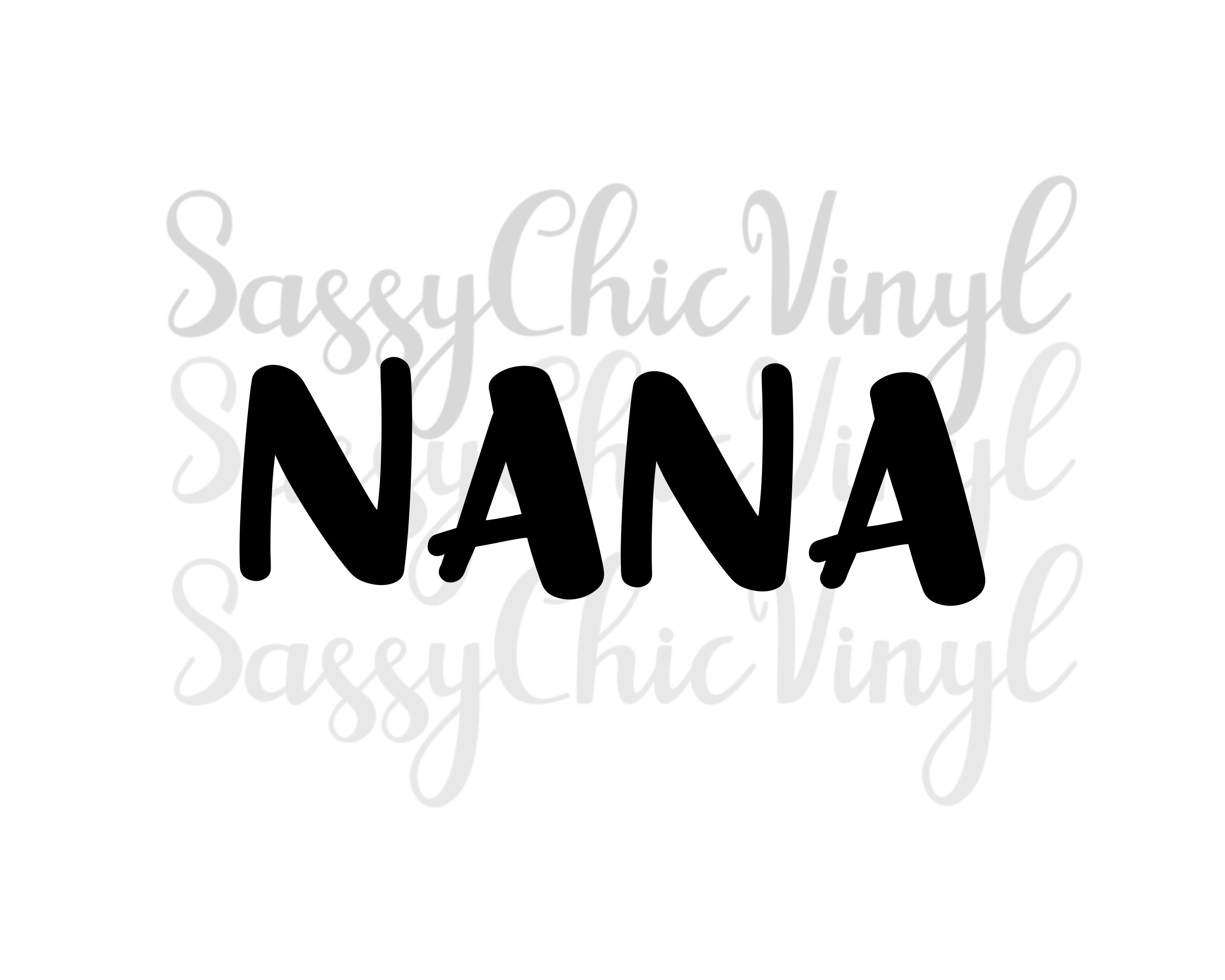 Nana Bunny Svg