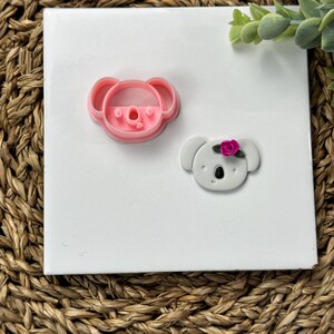 Koala cutter | Koala clay cutter | Animal cutter | Polymer clay cutter |