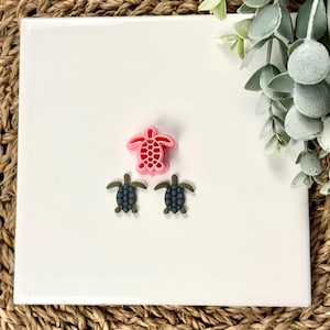 Sea Turtle cutter | Sea Turtle clay cutter | Summer cutter | Polymer clay cutter | Summer clay cutter