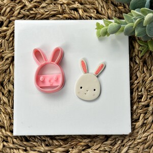 Bunny cutter | Bunny clay cutter | Animal cutter | Polymer clay cutter |