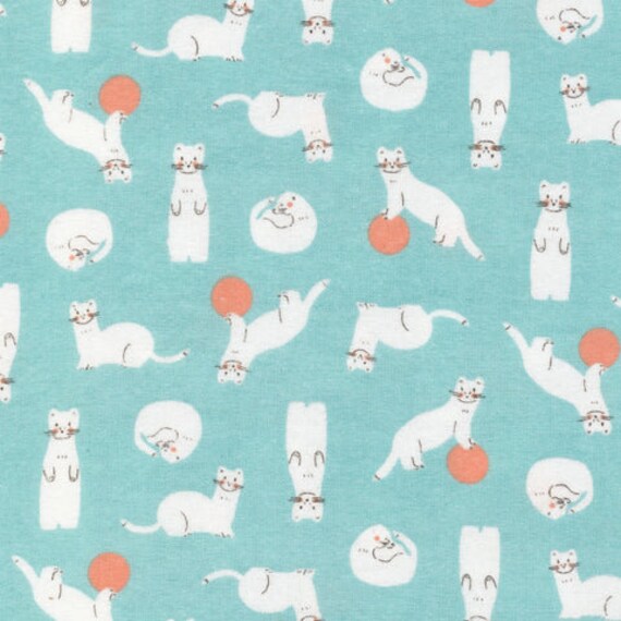 Solid Turquoise - Winter Forest by Lemonni - Cloud 9 Fabrics - Flannel Solid Turquoise - Winter Forest by Lemonni - Cloud 9 Fabrics - Flannel