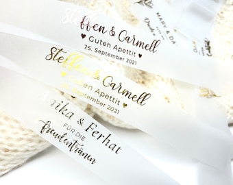 Foiled Vellum Wedding Belly Bands, Personalized Invitations Wrap