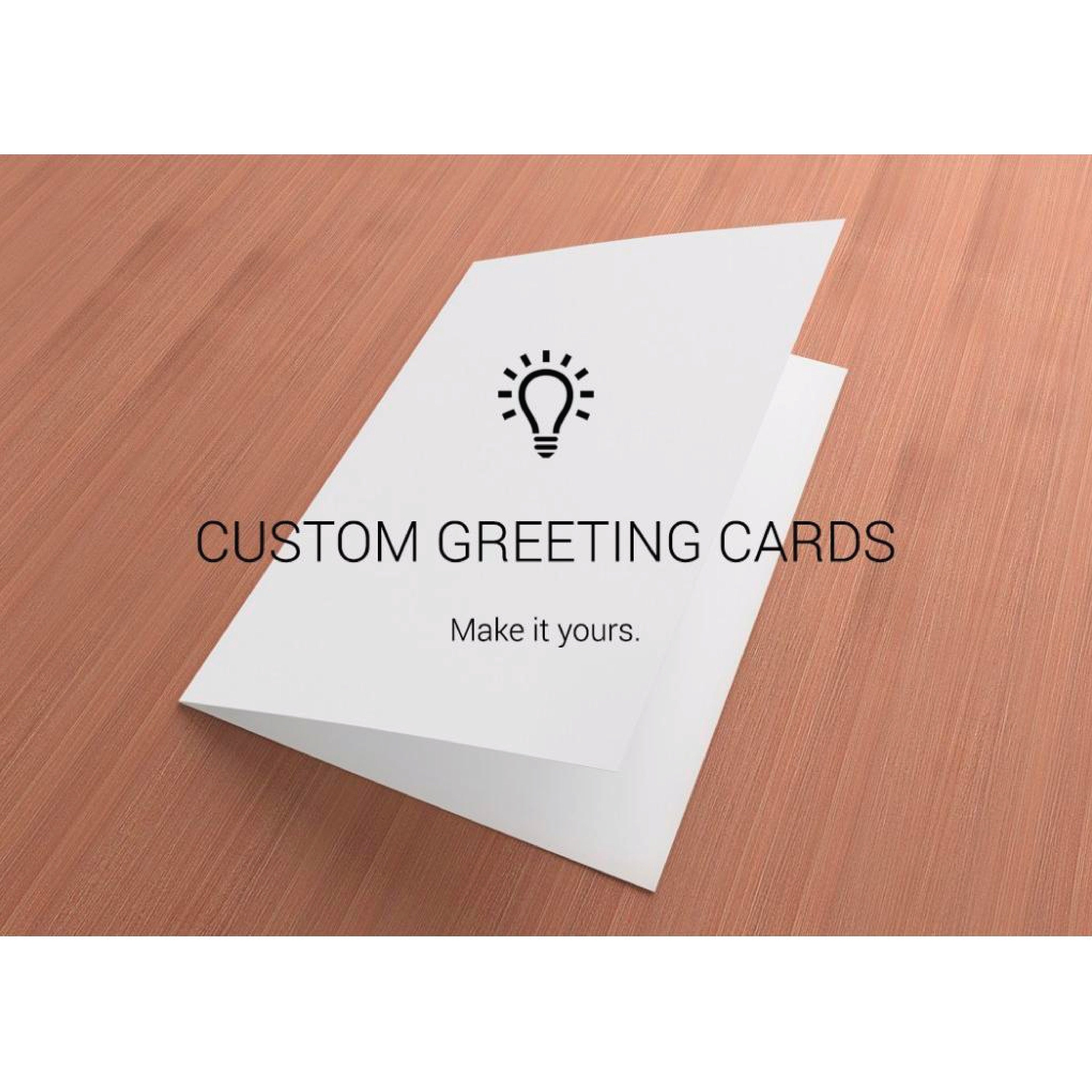 Printable custom card Instant Download Greeting Card custom | Etsy