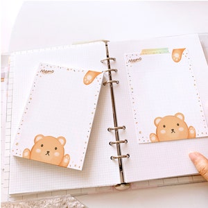 BEAR Sticky Note, Blocs-notes, Personnalisé, Papeterie, Note, Notes, Bloc-notes, Haftnotizen, Notizblock, Mémo, memopad