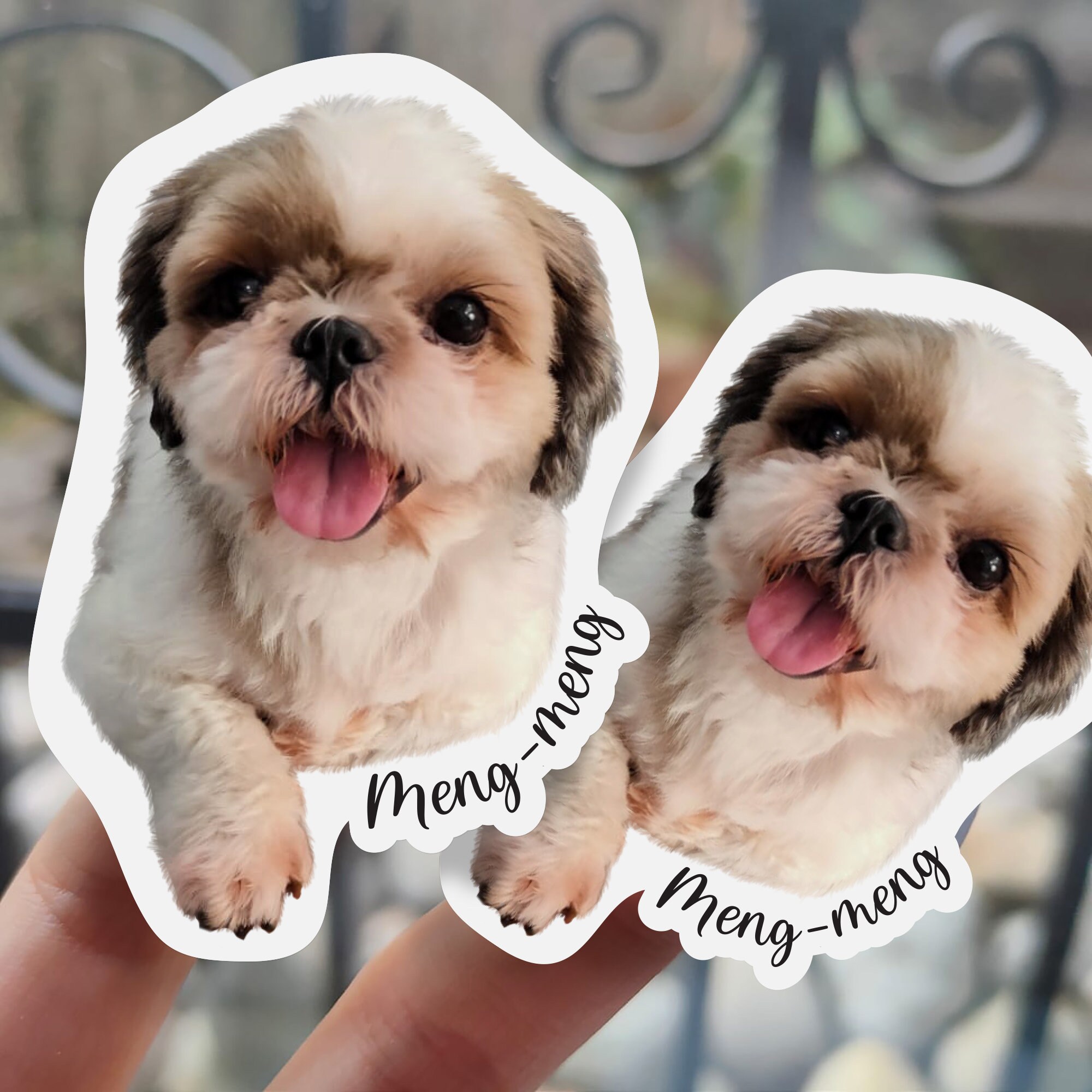 CUSTOM Pet Sticker Waterproof Pet Stickers Gifts for Pet Etsy