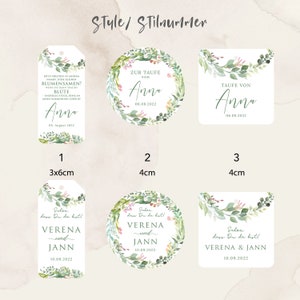 Etiquetas de regalo, colgantes, Anna, personalizadas, boda, bautizo. sin correa