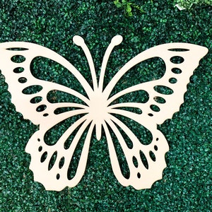 1 PCS Wooden Butterfly Cutout Birthday, Wall/home Decor, Party Decor ...