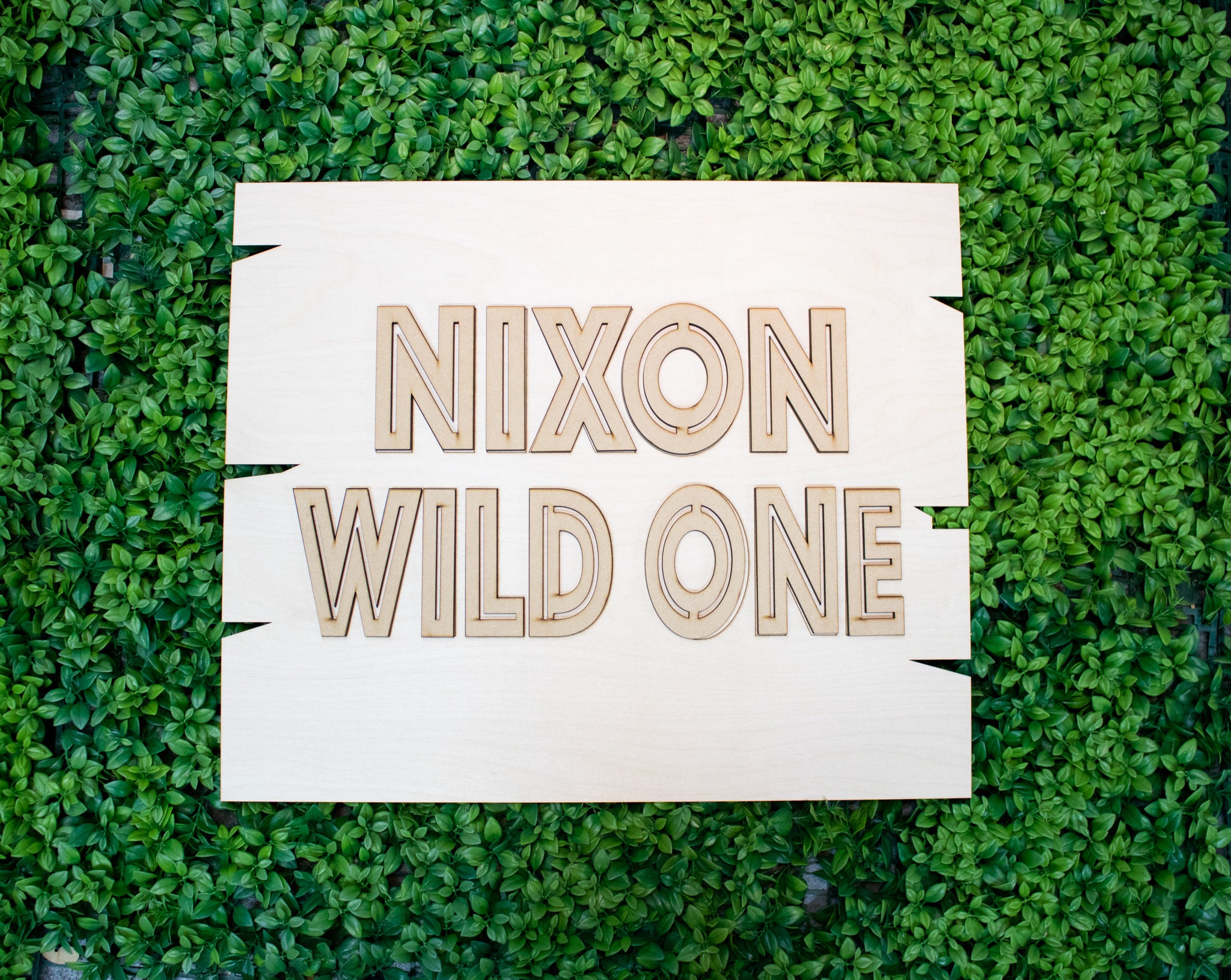 Confetti! Jungle Safari Theme Baby Shower Decor Banner - DIY A Wild One