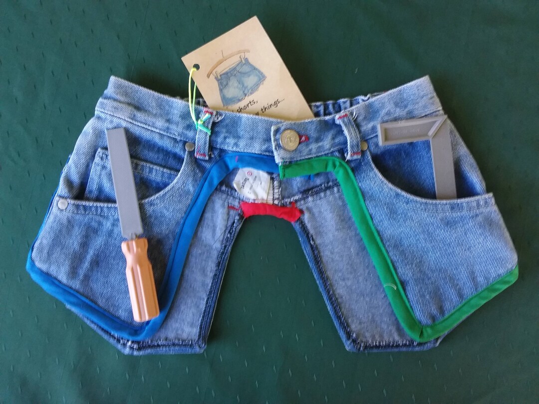 Little Boys Tool Belt With Tools recycled Jeans NOT Etsy