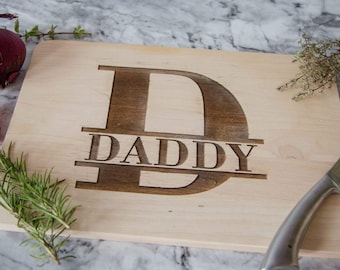 Fathers day gift - personalised chopping board