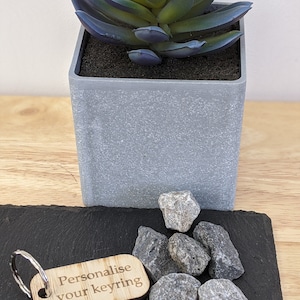 Personalised keyring
