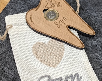 Souvenir personnalisé de fée des dents