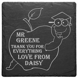 Personalised thank you gift for teacher teaching assistant nursery teacher