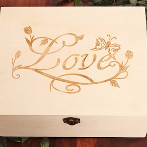Caja de recuerdos personalizada