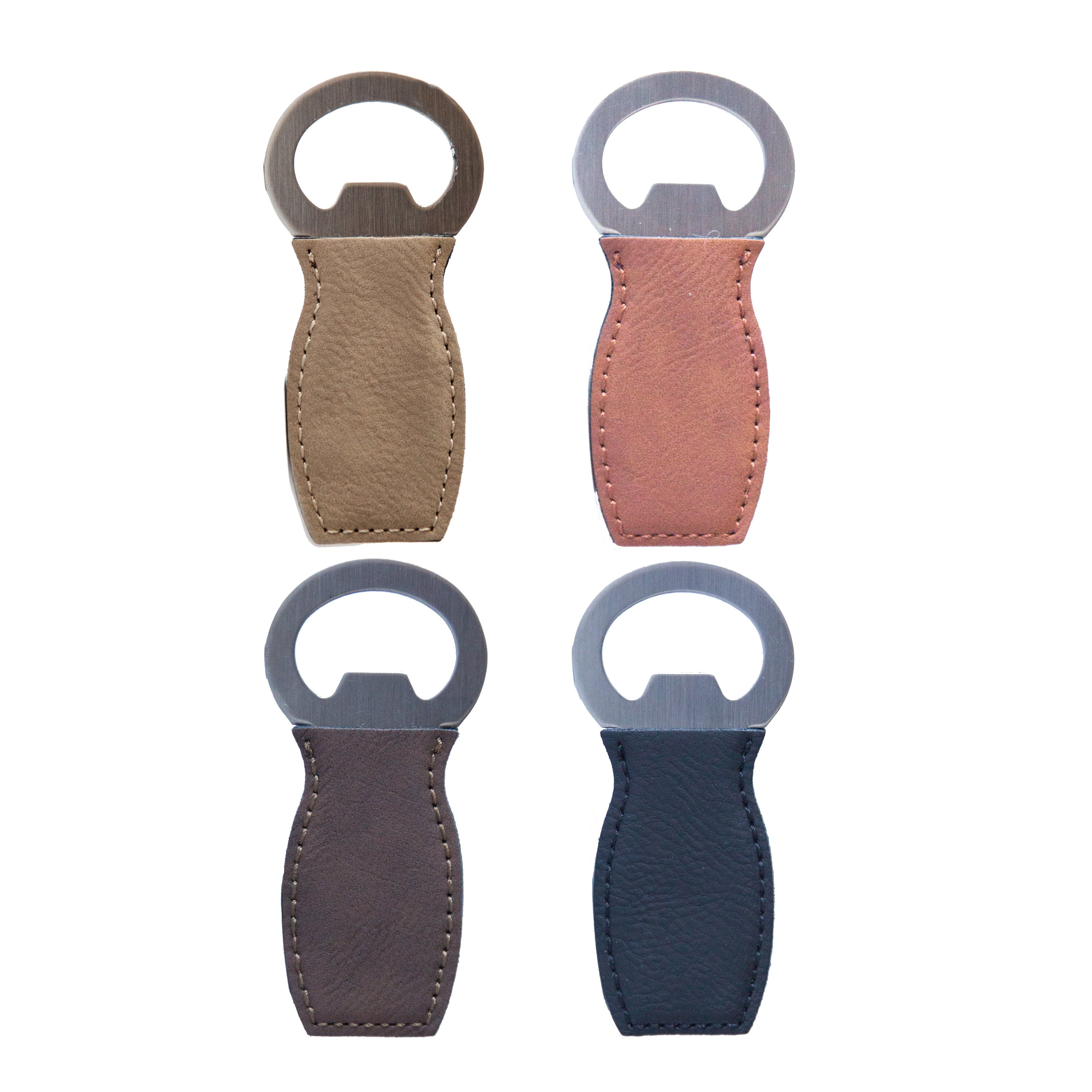 Personalised Bottle Opener Faux Leather Small Etsy UK