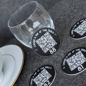 Qr code table marker - bar pub restaurant ordering