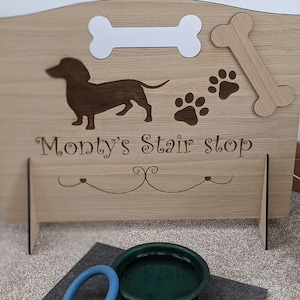 Freestanding dog stopper - pet garden caravan kitchen stairs