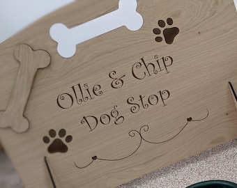 Pet stair gate - personalised dog pet garden caravan kitchen