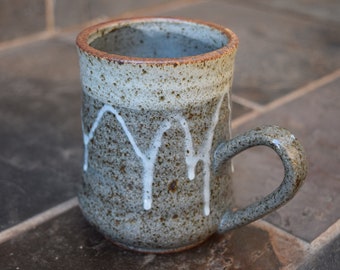 Ceramic Coffee Cup, Handmade Ceramic Mug, Ceramic Mug, Coffee Mug, Gift Idea, 16 oz