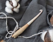 Handmade Ceramic Crochet Hook, Handmade Crochet Hook