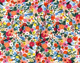 Petite Garden Party in Cream/Wildwood/Rifle Paper Co./Cotton + Steel/RJR Fabrics/100% Quilter Weight Cotton/By the Half Yard