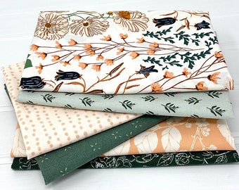 Fat Quarter/Half Yard Bundle/Curated Collection/Springtime Nestling/Art Gallery Fabrics/Six Prints/100% Cotton/Quilting Weight