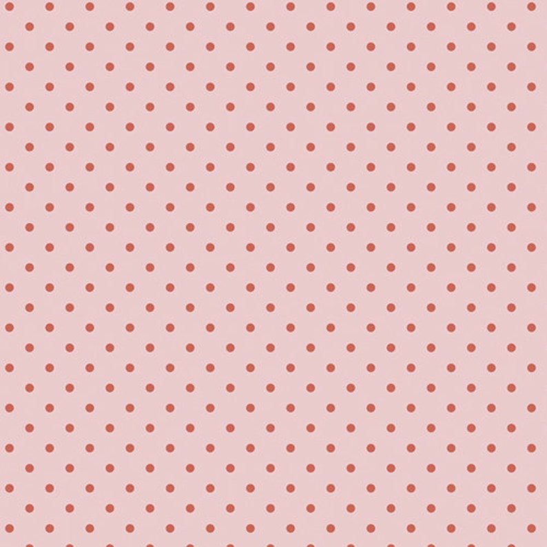 Petits Dots Rose/Les Petits/Amy Sinibaldi/Art Gallery Fabrics/100% Quilter Weight Cotton/By the Half Yard or Yard image 4
