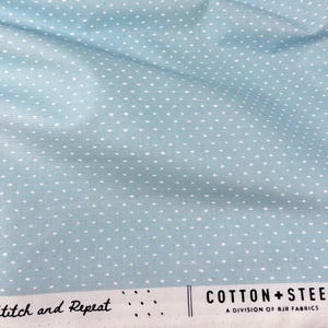 Stitch and Repeat in Crystal Clear/Cotton + Steel Basics/Cotton + Steel/RJR Fabrics/100% Quilter Weight Cotton/By the Half Yard