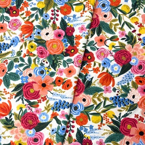 Garden Party in Cream/Wildwood/Rifle Paper Co./Cotton + Steel/RJR Fabrics/100% Quilter Weight Cotton/By the Half Yard