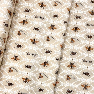 Little Entomologist/Lambkin/Bonnie Christine/Art Gallery Fabrics/100% Quilter Weight Cotton/By the Half Yard or Yard