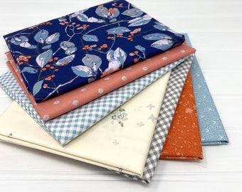Fat Quarter/Half Yard Bundle/Curated Collection/Mystic Dawn/Hand Selected/Art Gallery Fabrics/Seven Prints/100% Cotton/Quilting Weight