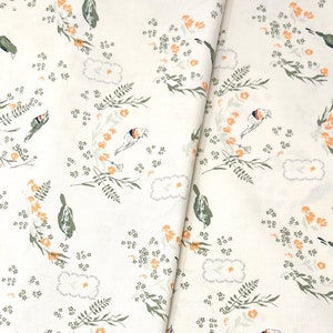 First Light/Nightingale/Lissie Teehee/Cotton + Steel/RJR Fabrics/100% Quilter Weight Cotton/By the Half Yard