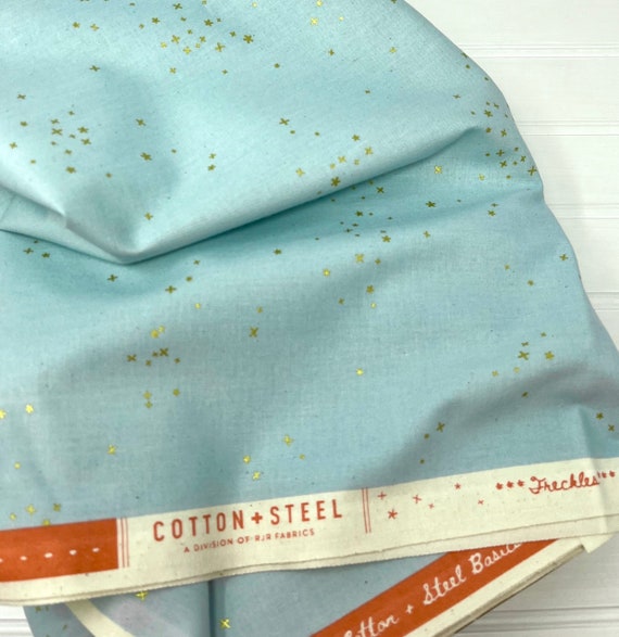 C+S Basics: Freckles in Baby Blue Metallic C+S Basics: Freckles in Baby Blue Metallic