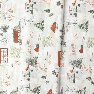 Farmhouse Winter/Juniper/Sharon Holland/Art Gallery Fabrics/100% Quilter Weight Cotton/By the Half Yard