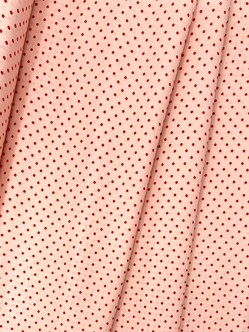 Petits Dots Rose/Les Petits/Amy Sinibaldi/Art Gallery Fabrics/100% Quilter Weight Cotton/By the Half Yard or Yard image 1