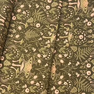 Hidden Land Moss/Hazelwood/AGF Studios/Art Gallery Fabrics/100% Quilter Weight Cotton/By the Half Yard or Yard