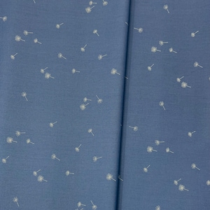 Dancing Dandelions Fresh/Fresh Linen/Katie O'Shea/Art Gallery Fabrics/100% Quilter Weight Cotton/By the Half Yard