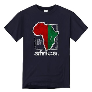 Mens Afrocentric fashion tees &#39;Africa Nouveau&#39; modern, urban style graphic collection (sizes Sm-4XL)