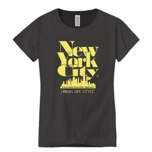 Women&#39;s New York City &#39;Grand Royal&#39; graphic T-Shirt-Modern, stylish, sleek (sizes Sm-4X)