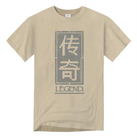 Legend, Mens Asian-inspired Urban Graphic T-shirt (sizes Sm-4xl