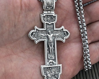 cross greek orthodox necklace