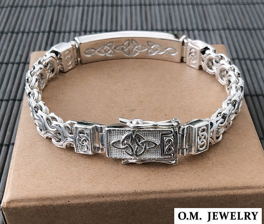 Celtic silver bracelet Clearance