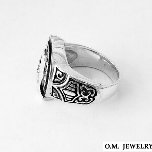 Anello Argento 925 Gladiatore Romano Handmade in Italy