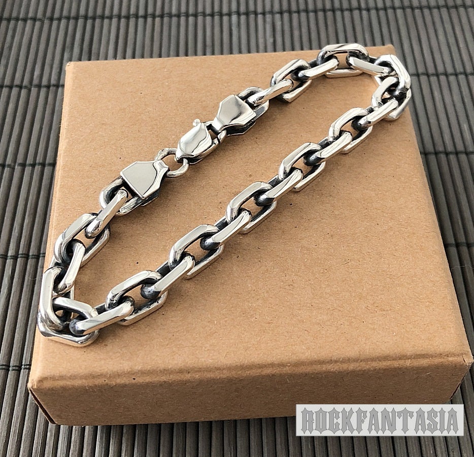 【OVY】 Silver Anchor Chain Bracelet Silver Anchor Chain Bracelet | OVY